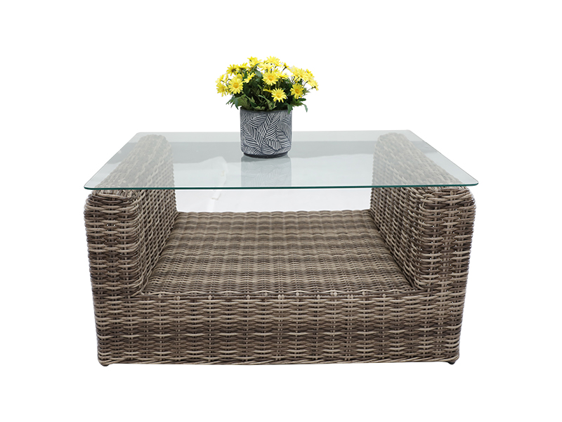 Rattan sofa set, 4pcs aluminyo sofa set YQR-418-2