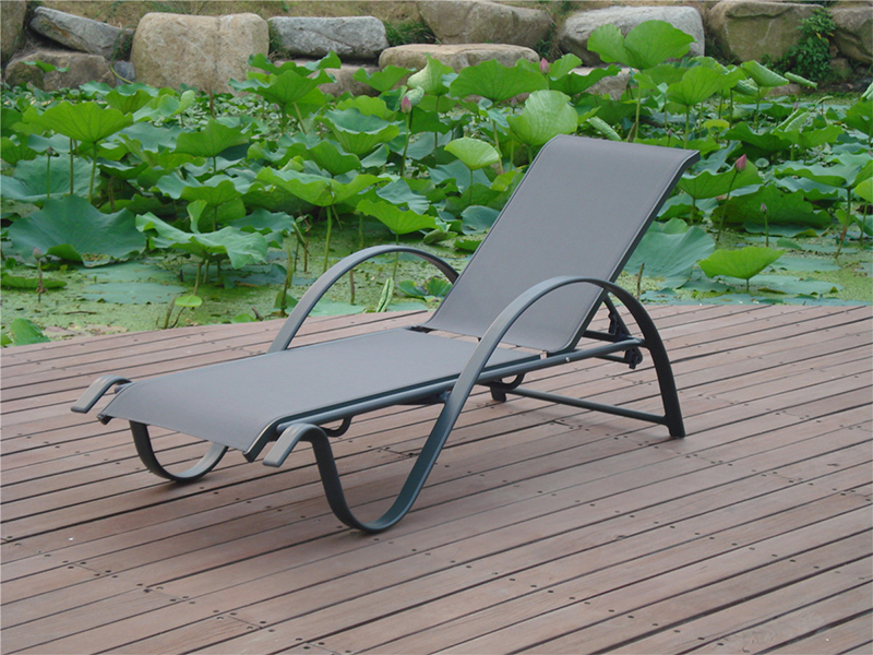 Panlabas na silid-pahingahan, sunbed, swimming pool lounge, panlabas na leisure lounge chair YQ-TB-401