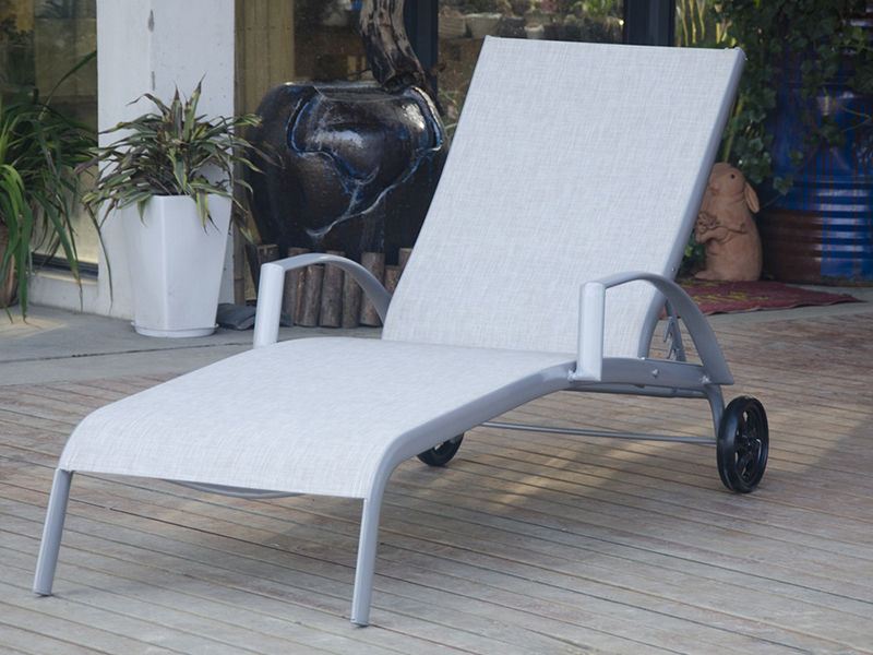 Outdoor Lounge, Hote Lounge, Aluminum Frame Lounge Chair, Relax Furniture YQ-TB-458