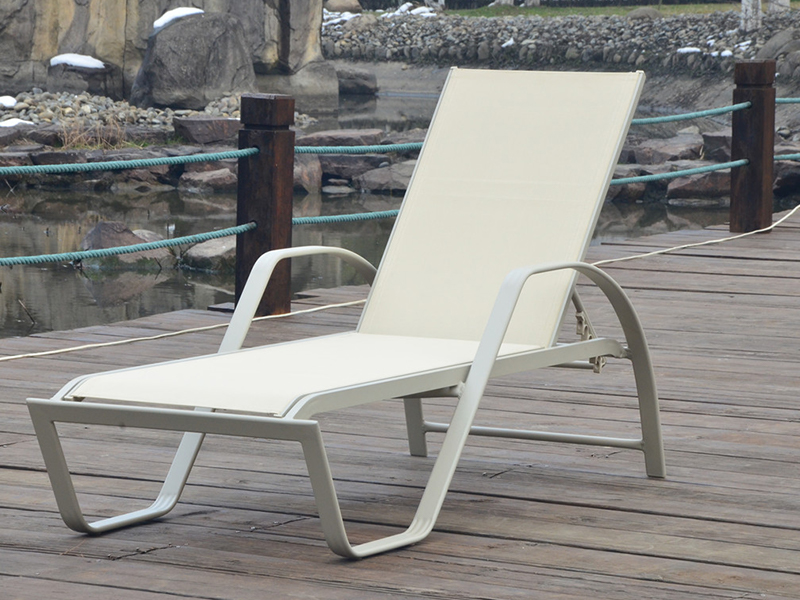 Panlabas na Patio Adjustable Sun Lounge Chair YQ-TB-501