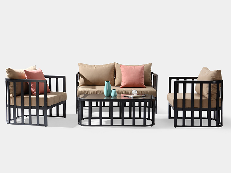 Leisure Outdoor Furniture Aluminum na may Cushion YQA-1090