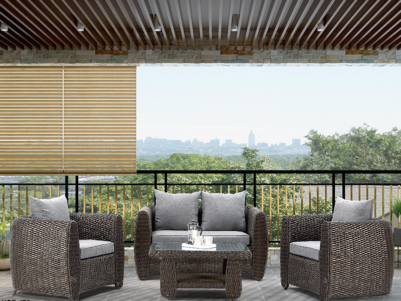 Rattan sofa set YQR-475