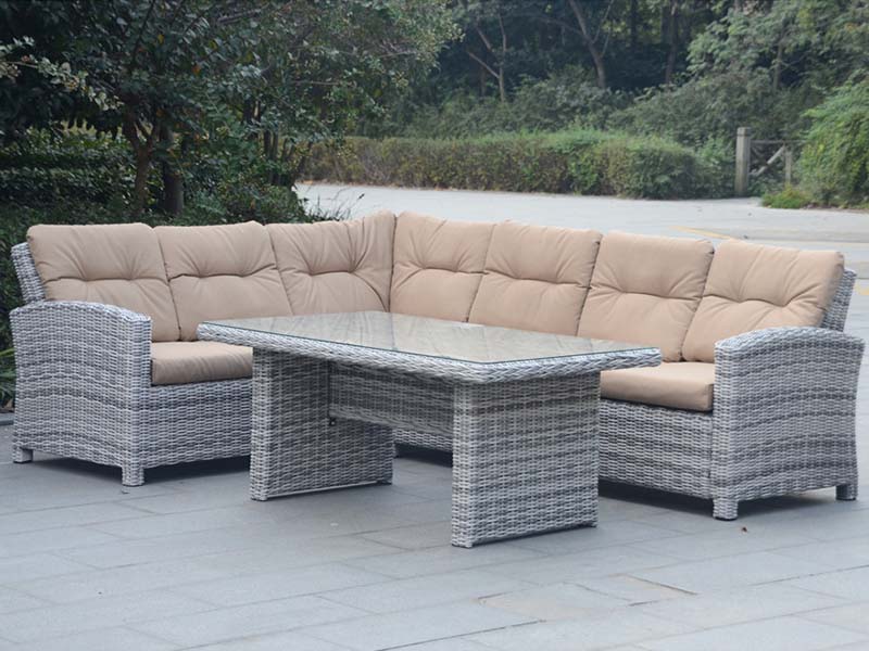 Rattan sofa set YQR-495
