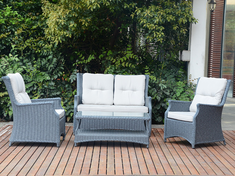 4PCS Rattan Sofa Set, European Market Rattan Furniture YQR-496