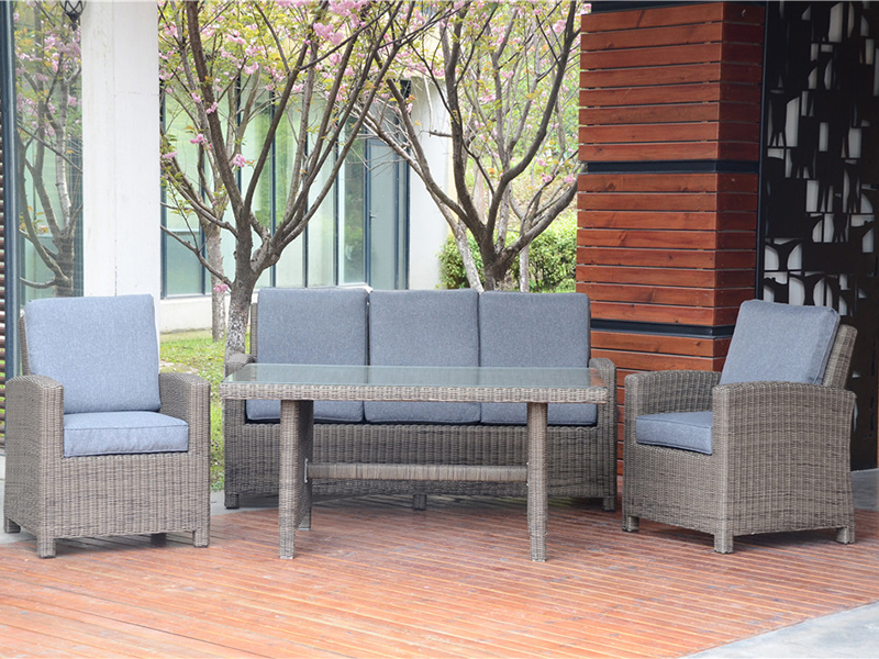 Round Rattan Weaving Outdoor Furniture, Garden Furniture YQR-501